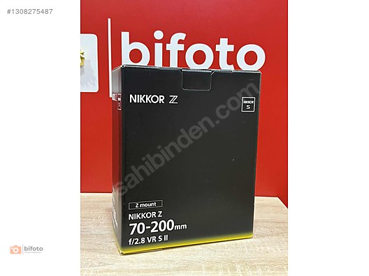 Lensler / Nikon NIKKOR Z 70-200mm f/2.8 VR S II Lens -SIFIR