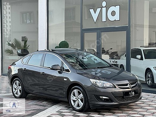 Opel / Astra / 1.4 T / Sport / ''VİA'' Boyasız 2014 Opel Astra Sedan1.4  Turbo Sport-LPG-Sunroff at  - 1150275653