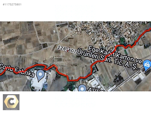 BEYAZKÖY'de İMARA SINIR TEK TAPU FABRİKALARIN İÇİ OTOYOLA 1KM #1175275801