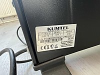 Kumtel Siyah Konvektör Isıtıcı