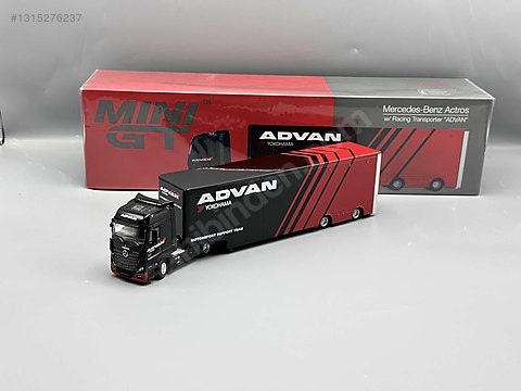 MİNİ GT MERCEDES ACTROS ADVAN ARAÇ ÇEKİCİ TIR 1/64 TIR on