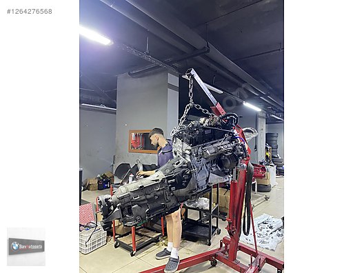 BMW E60 N47 ALT ÜST KAPALI KOMPLE MOTOR #1264276568
