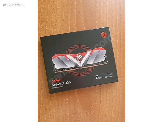 XPG Gammix D30 8X2 16GB Kırmızı DDR4-3200Mhz sahibinden.comda