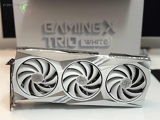 MSI RTX 4070 Ti GAMING X TRIO WHITE 3 SLOT - MSI Ekran Kartı İlanları sahibinden.com'da