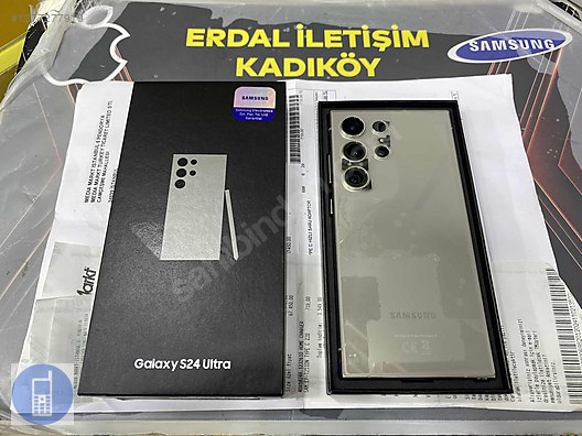 Resim Samsung S24 Ultra İkinci El TR | 512 GB | Gri İkinci El ERDAL İLETİŞİM-GALAXY S24 ULTRA-512 GB-12 RAM-SIFIR-DEĞİŞİM