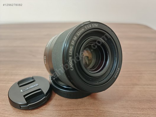 Lensler / Canon EF-M 32mm f1.4 STM Lens temiz sahibinden.comda