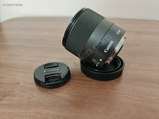 Lensler / Canon EF-M 32mm f1.4 STM Lens temiz sahibinden.comda