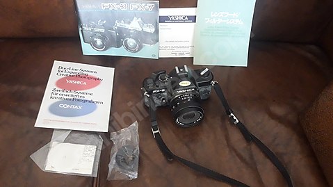 Yashica FX-3 model fotoğraf makinası - Japon malı