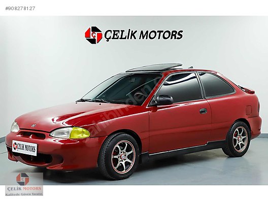 hyundai accent 1 5 gt celik motors dan 1998 hyundai accent 1 5 klima sanroof deri at sahibinden com 908278127