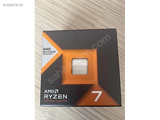 Amd Ryzen 7 7800X3D Sekiz Çekirdek 4.2 GHz 96 MB Kutulu İşlemci on
