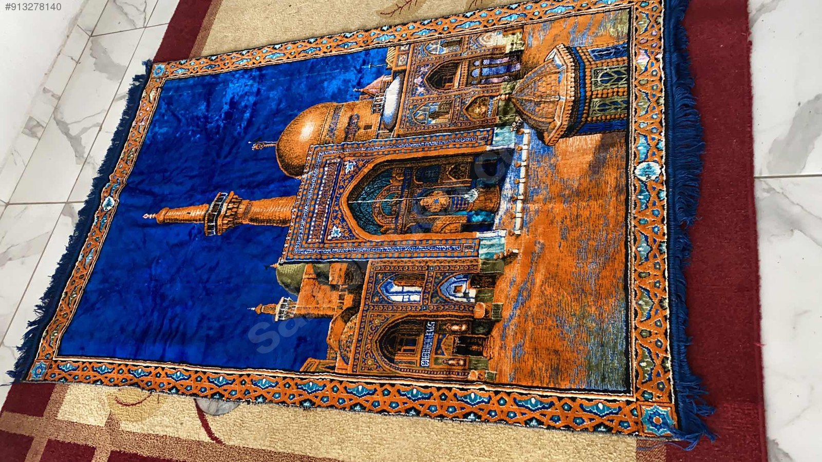 Duvar HALISI İpek Antika Antika Duvar Halısı ve Çeşitli Antika