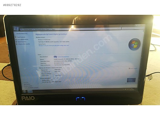 Paio All In One Pc Klavye Toplama Masaustu Modeller Ilanlari Sahibinden Com Da 889278282