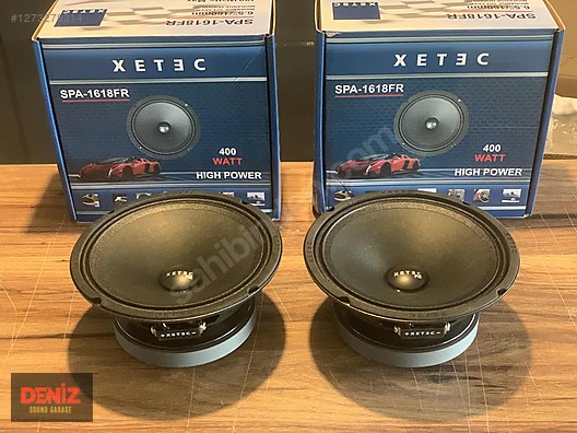 Hoparlör / Midrange / Xetec 16 cm Midrange 400 Watt 100 Rms SPA