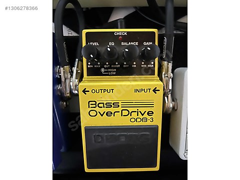 BOSS ODB-3 Bass Overdrive - Efekt Pedalı ve Diğer Enstrüman Yan