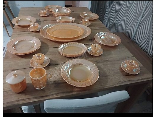HİÇ KULLANILMAMIŞ NADİDE ANCHOR HOCKİNG YEMEK TAKIMI 32 PARÇA