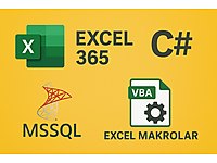 Excel 365, Makro, VBA - C# - Ms-SQL , Teams 'ten Online Verilir. #1265278418