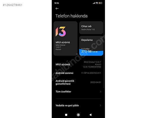 Used & Brand New Items / Cell Phones & Accessories / Cell Phones / Xiaomi / Redmi Note 11S