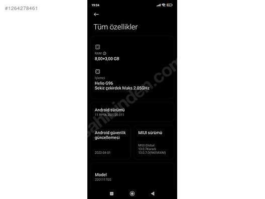 Used & Brand New Items / Cell Phones & Accessories / Cell Phones / Xiaomi / Redmi Note 11S