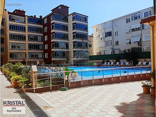 KRİSTAL İZ'DEN KUMLADA HAVUZLU SİTEDE SATILIK 2+1 EŞYALI DAİRE #1266278461