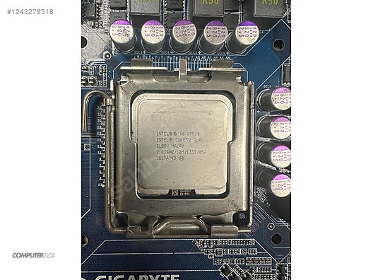GIGABYTE ANAKART + Q9550 İŞLEMCİ + FAN - SORUNSUZ - Anakart ve Tüm Masaüstü Bilgisayar Parçaları sahibinden.com'da