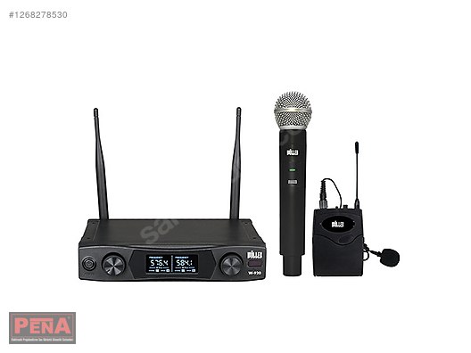 WÖLLER W-920EY EL-YAKA UHF DİGİTAL TELSİZ MİKROFON sahibinden