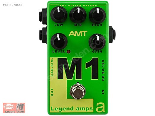 AMT Electronics M1 Legend Amps Gitar Preamp Pedalı - Efekt Pedalı