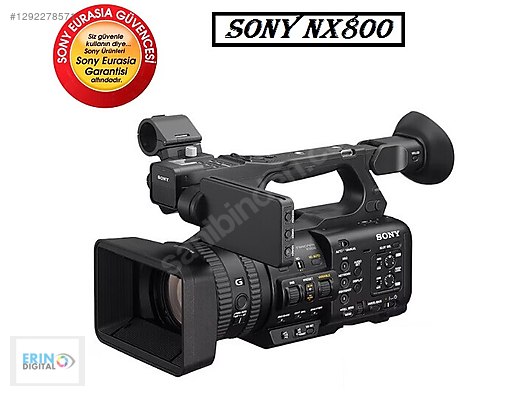 Sony NX800 Video Kamera - 2 YIL SONY GARANTİLİ - ERİNDİGİTAL'DE