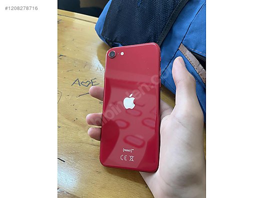 Apple / iPhone SE (2nd Gen.) / KIRMIZI RENK TERTEMİZ SIFIR