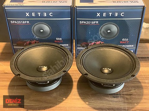 Hoparlör / Midrange / Xetec 20 cm Midrange 600 Watt 150 Rms