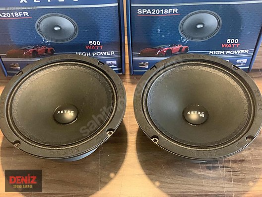 まさし Hoparlör / Midrange / Xetec 20 cm Midrange SPL Teki 600 Watt 150