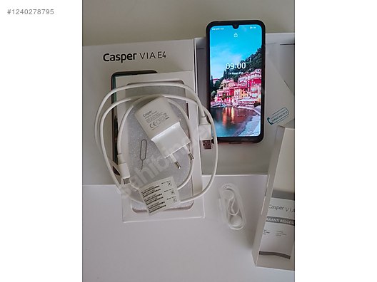 İkinci El ve Sıfır Alışveriş / Cep Telefonu & Aksesuar / Cep Telefonu / Casper / VIA E4
