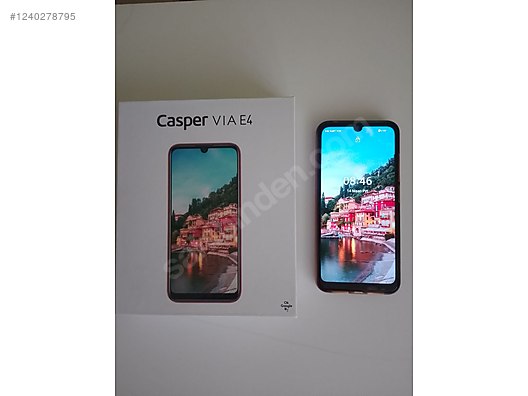İkinci El ve Sıfır Alışveriş / Cep Telefonu & Aksesuar / Cep Telefonu / Casper / VIA E4