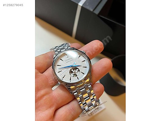 Citizen / Citizen NH9131-73A Open Heart Otomatik Kol Saati Yeni on