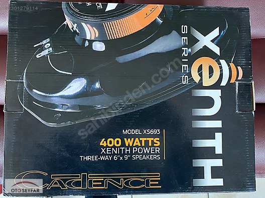 Cadence XS693 6x9-200 Watt 3 Yollu Oval Hoparlör - 1301279114
