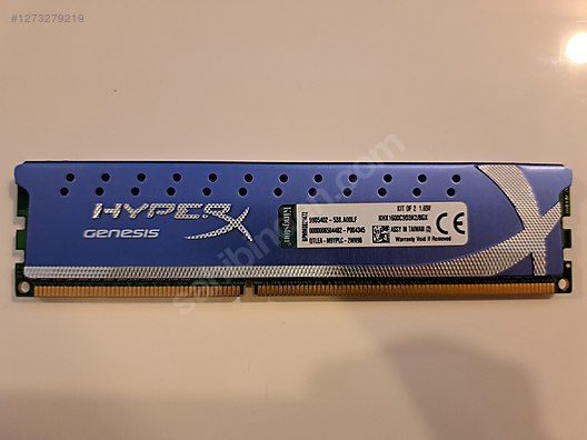 KİNGSTON HYPERX GENESIS 1X4GB 1600MHZ DDR3 RAM sahibinden.comda