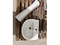 Creavit 45x55 tam ayaklı lavabo