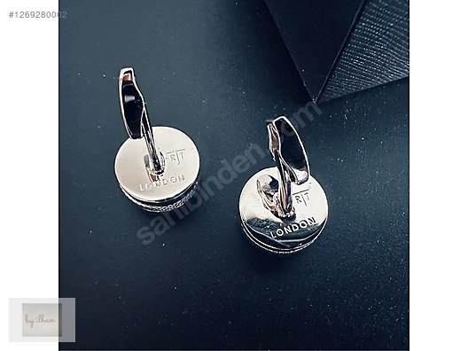 İkinci El Tateossian Çelik Kol Düğmesi