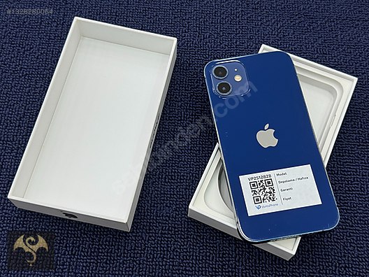 Apple / iPhone 12 / İPHONE 12 MAVİ RENK 64GB SORUNSUZ SIKINTISIZ