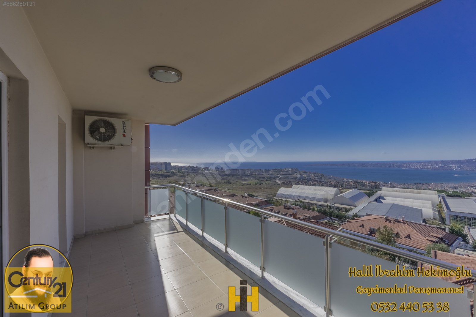 For Rent / Flat / Beylikdüzü Hilal Konakları nda 4+1 Deniz Manzaralı