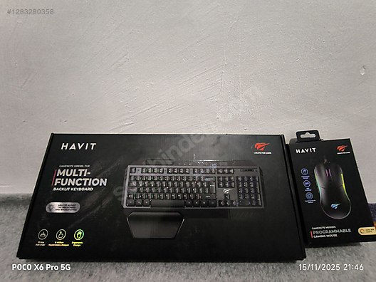 İkinci El ve Sıfır Alışveriş / Bilgisayar / Çevre Birimleri / Mouse & Klavye Seti