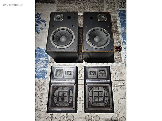 Sony SS-V700 Çift Yollu Hoparlör Se - İkinci El Sony Set Hoparlörü