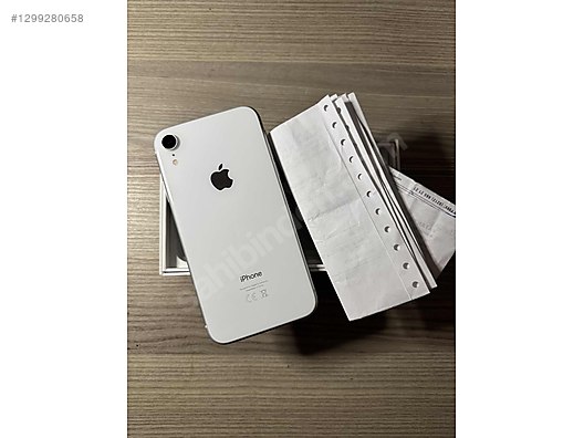 Apple / iPhone XR / İPHONE XR 64GB YURTİÇİ TEMİZ SORUNSUZ pil %78