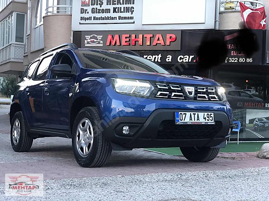 dacia duster antalya mehtap rentacar dan 2021model 0 km otomatik dacia duster at sahibinden com 978280866