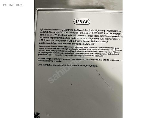 Used & Brand New Items / Cell Phones & Accessories / Accessories / Boş Kutu