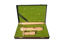 Vintage Moeck Marks Ahşap Flüt