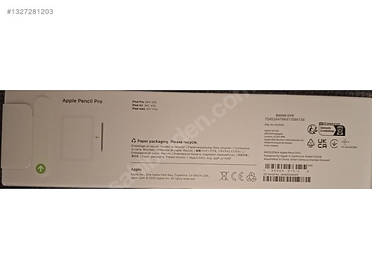 Apple Pencil Pro sahibinden.comda - 1327281203