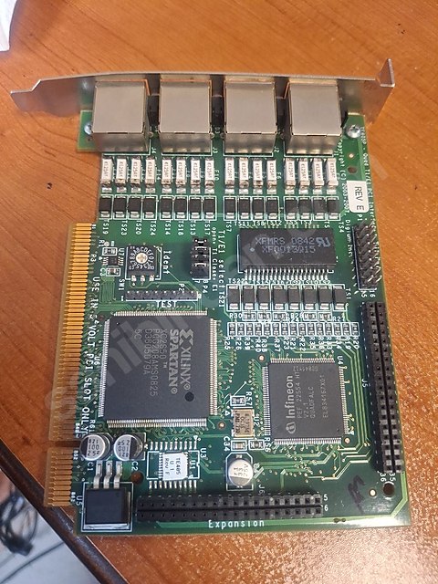 Digium wildcard te405p gateway pci