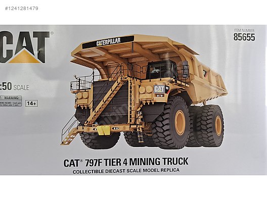 CAT 797F Caterpillar Mining Truck Diecast Model 1/50 on sahibinden