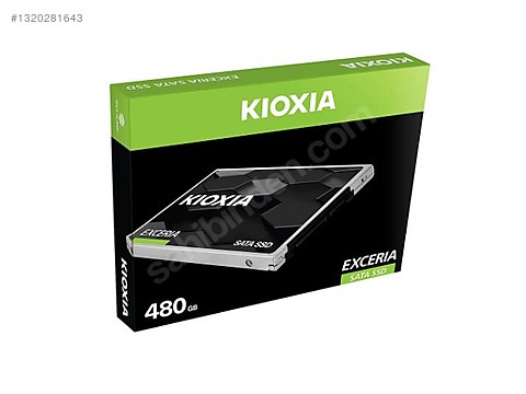 SSD SATA KIOXIA 480GB (555MB Okuma / 540MB Yazma) sahibinden.comda
