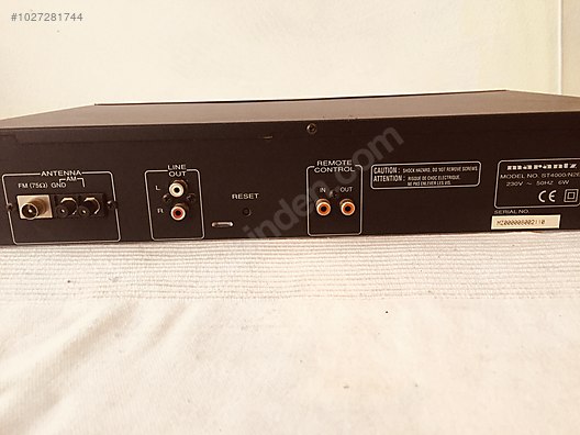 MARANTZ ST 4000 STEREO TUNER&hellip; Tuner ve Ev Ses Sistemleri sahibinden